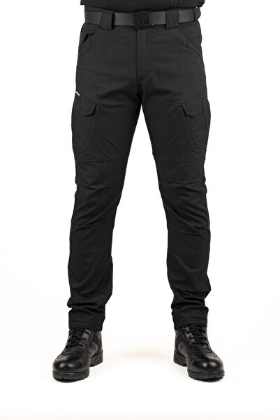 LİKRA Pantaloni cargo slim fit pentru bărbați – Pantaloni jogger tactici, dur...