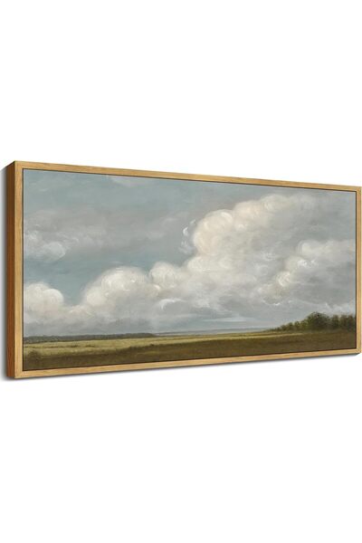 Emoda home Trove Desert Grassland Wilderness Landscape – Rustic Vintage Canva...