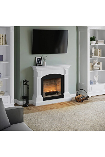tagu Magna Pure White ZenFlame Candle Fireplace