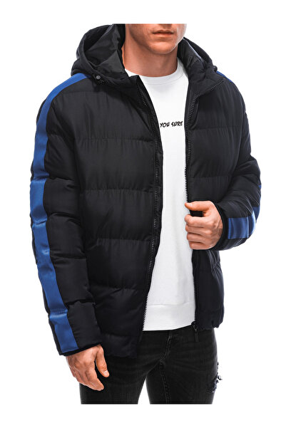 Edoti Ανδρικό Χειμερινό Καπιτονέ Μπουφάν - Μαύρο V4 EM-JAHP-0101