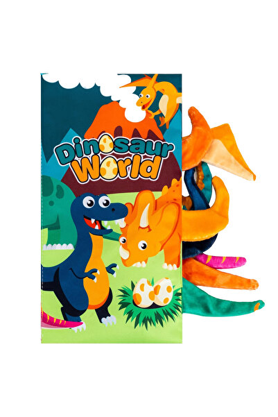 Gopo Toys Jucarie Interactiva Montessori pentru Copii - Carte Senzoriala Fosnitoare pentru Bebelusi