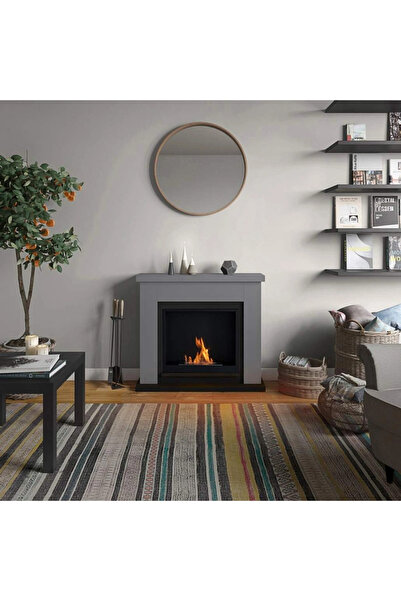 tagu Șemineu cu bioetanol Frode Solid Grey FreeFlame