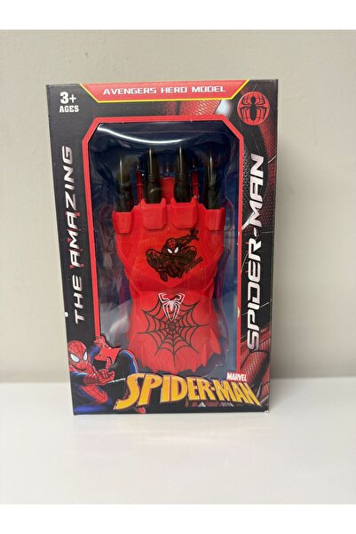 Hepsilazım Avengers Hero Model Spider-Man Kırmızı Pençeli Eldiven
