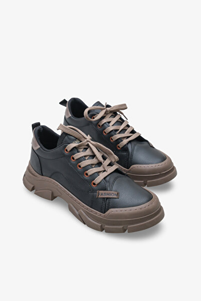 İNNABUTİKK حذاء نيريتا النسائي الكاجوال - أسود