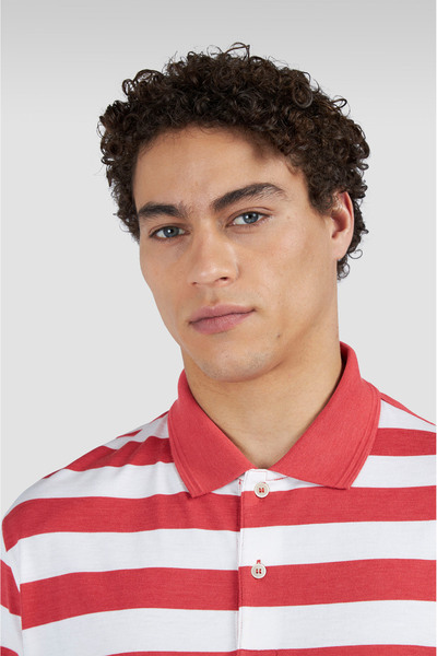 PAUL&SHARK SILK COTTON POLO SHIRT WITH BUTTONS