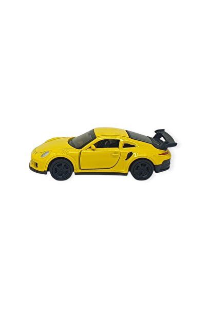 Vardem Pull and Drop Metal Small Cars 8 cm - 6411A-19 - Yellow
