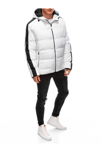 Edoti Herren-Wintersteppjacke - Weiß V5