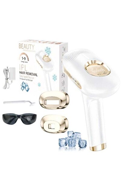 ETG IPL Hair Removal Device - 9 Levels, Freezing Cooling, 3-in-1 Hair Removal & Skin Rejuvenation, 2