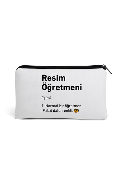 daystore Öğretmenler Serisi Clutch - Kalemlik - Makyaj Çantası (Çok amaçlı el çantası)