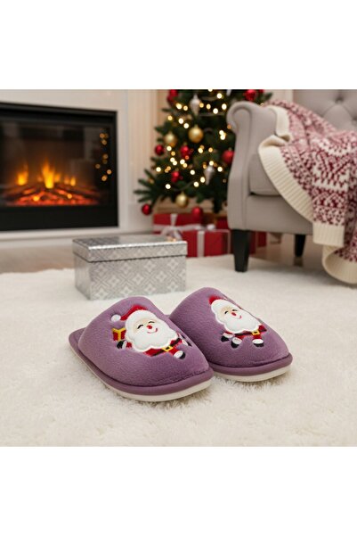OEM Fluffy, warm and relaxing slippers for women, with Christmas motifs, L765