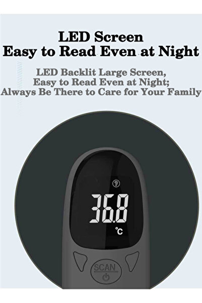 OEM مقياس حرارة رقمي أبيض بالأشعة تحت الحمراء للجبهة والأذن للأطفال، للاستخدام الطبي، مقياس درجة حرارة الجسم بدون تلامس