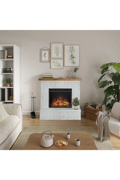 tagu Șemineu electric Rolf White PowerFlame