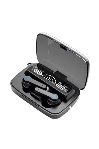 Amir M19 wireless headphones with charging box and digital display Universal bluetooth compatibility