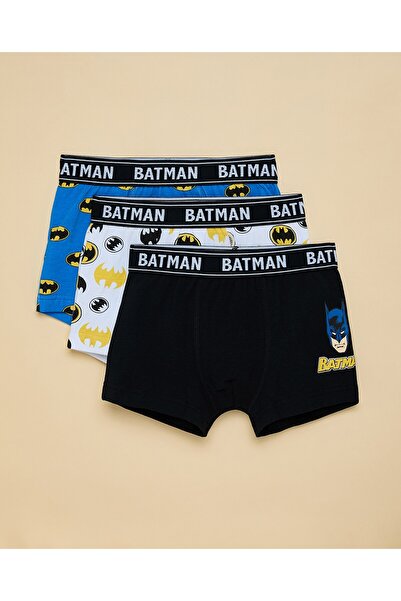 R&B Multi Boy's 3 Pack Batman Printed Boxers