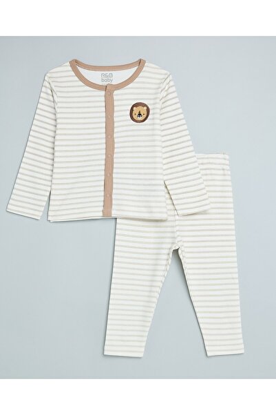 R&B Multi Boy's Striped Clothing Set