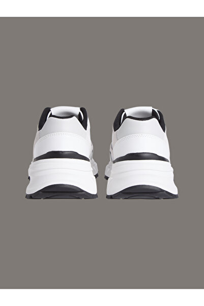 Calvin Klein Leather and Breathable Mesh Trainers