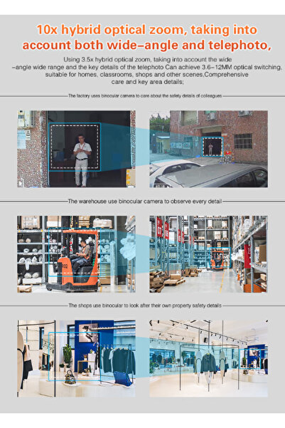 MİKİ Miki Wifi Q-S2000 White Surveillance Camera