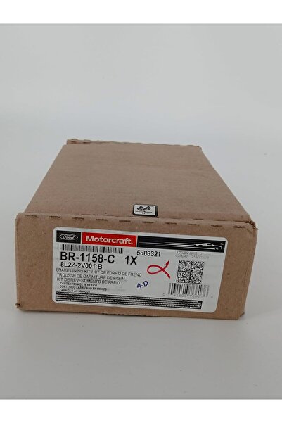 MOTORCRAFT وسادة فرامل أمامية فورد 8L2Z2V001A/B - تاريخ الانتهاء 2006-2010