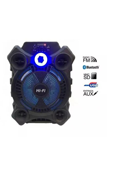 AHMED Portable audio speaker 100W PMPO ZQS 8105 with FM Radio