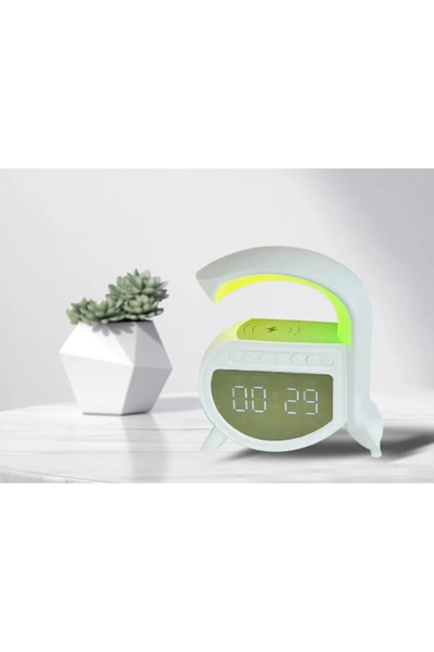 MANDU A16 Speaker with Wireless Charging and LED Atmosphere Lamp 6 Light Modes
