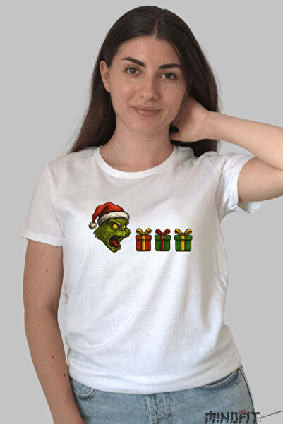 GILDAN Tricou De Craciun Grinch Si Cadourile Furate Dama