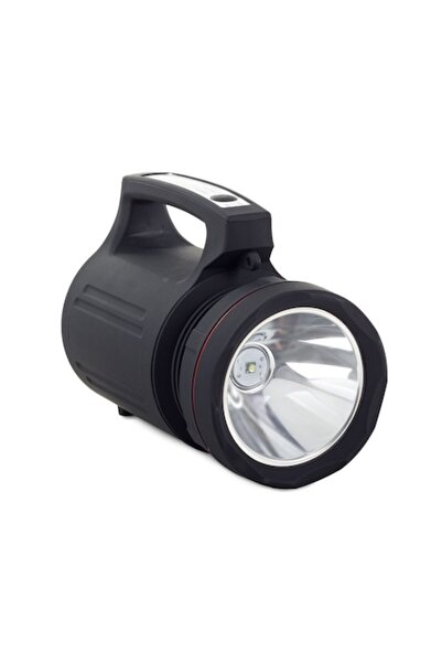 varioshop Lanternă LED tactică — 4 moduri, rază de acțiune de 400 m, rezistentă la apă și șocuri, reîncărcabilă