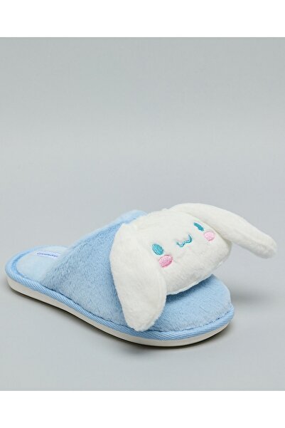 R&B نعال غرفة نوم سينامورول للبنات الزرقاء