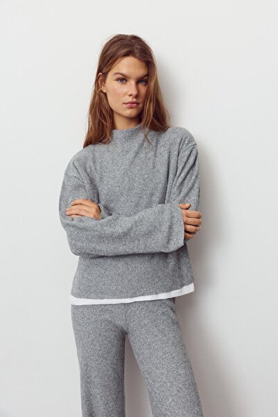 Pull & Bear Soft knit T-shirt