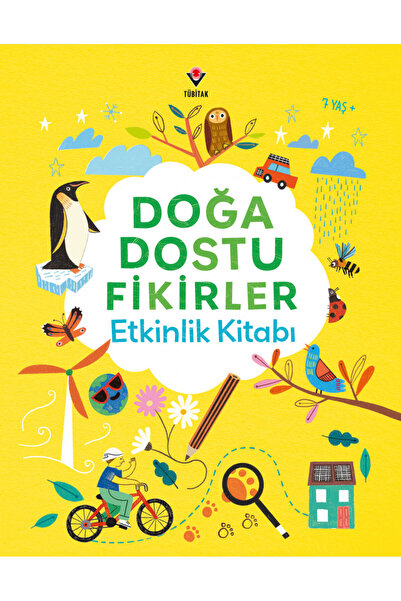 Tübitak Yayınları كتاب الأنشطة أفكار صديقة للبيئة للأعمار من 7 سنوات فما فوق