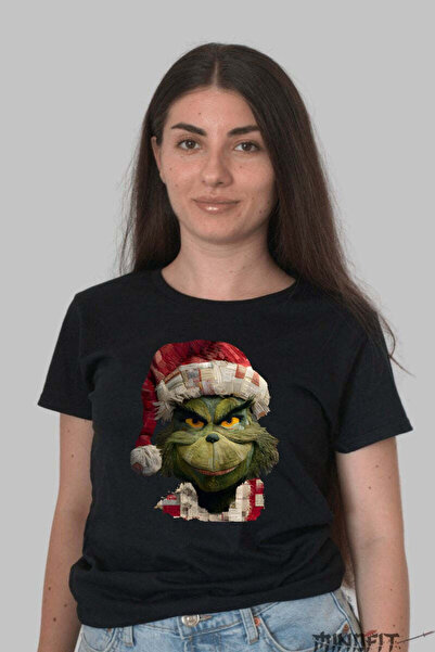 GILDAN Tricou De Craciun Grinch Cu Zambet Viclean Dama