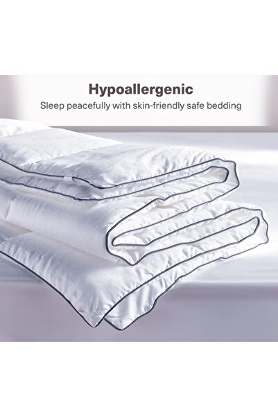 HOME AURAA LUXE PREMIUM DUVET WHITE – 150 X 220 CMS