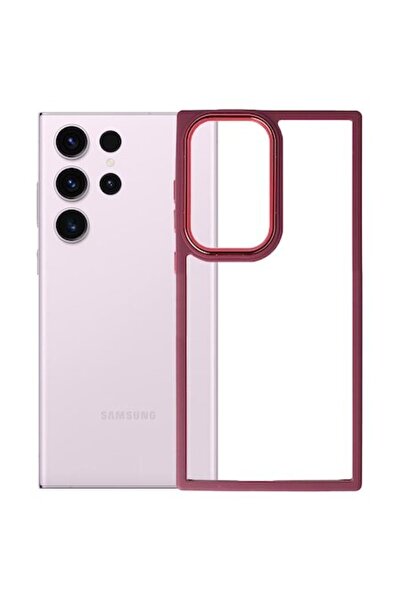 FONIX Husa Clear Back compatibilă cu Samsung Galaxy S23 Ultra