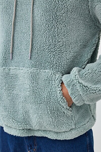 Weyeze Hooded Basic Plush Sweat Ag-K87011Wyz