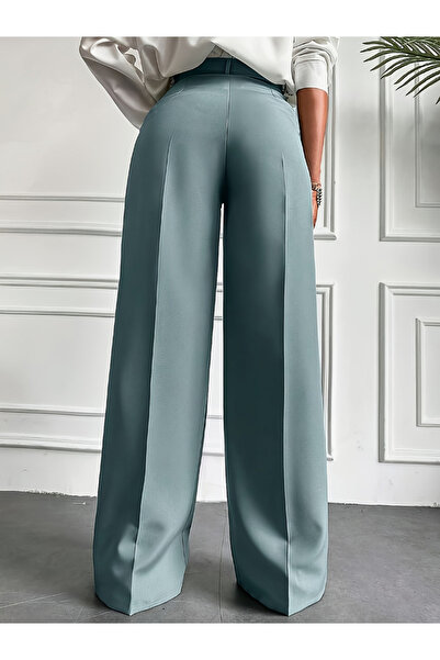 Take Two By Styli Solid Pocket Detail Straight Leg Pants