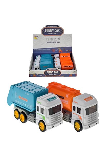 toysclub SÜRTMELİ ÇÖP KAMYONU VE TANKER - 1 ADET