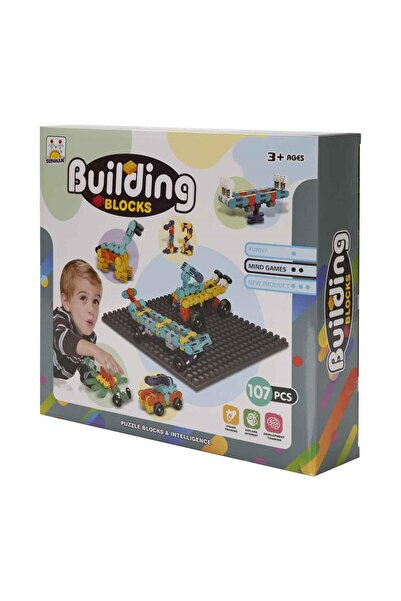 Sunman S00004843 Block Building Shape-Making Blocks 107