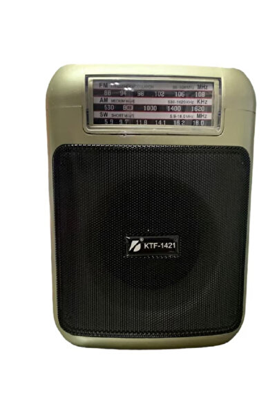 AHMED KTF 1421 Portable Speaker with Rechargeable Battery MP3 USB/TF Bluetooth 5.0