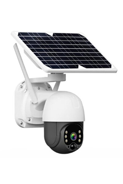 MOHAMED Wifi Surveillance Camera with Attached Solar Panel and PTZ Alert Motion Sensor