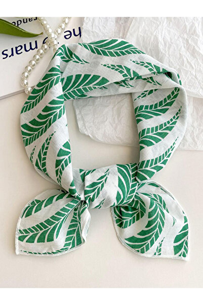 Styli Leaf Print Scarf