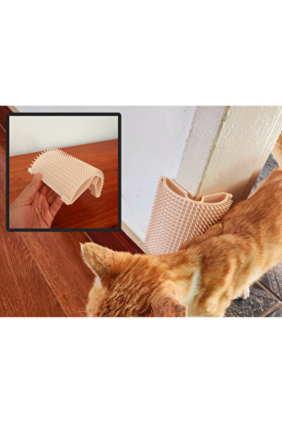 ERCTECH Corner Scratching and Massage Comb for Cats – Wall-Mounted Cat Self-S...