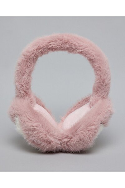 R&B Dusty Pink Unisex Furry Earmuffs