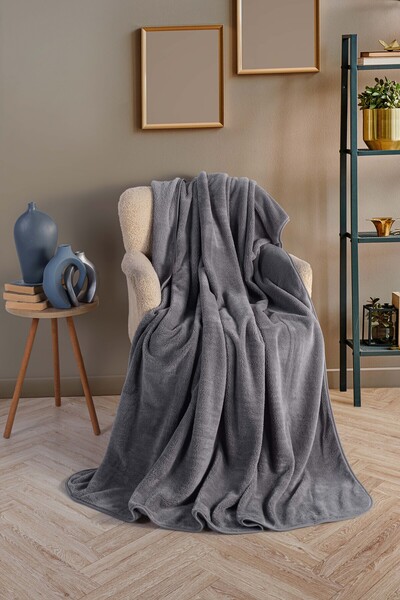 hs havlu sepeti Yumuşak Welsoft Kenarı Biyeli Tv Battaniyesi