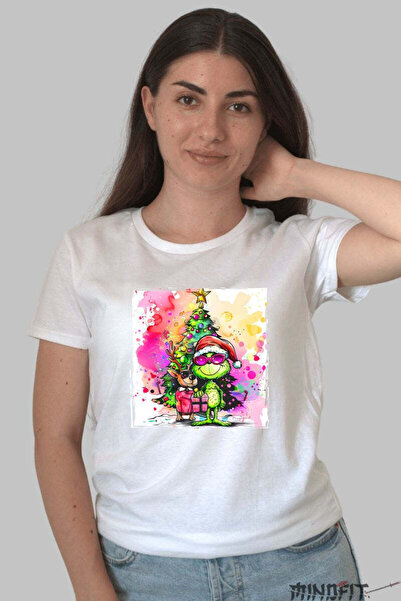 GILDAN Tricou De Craciun Grinch Cool Si Renul Festiv Dama