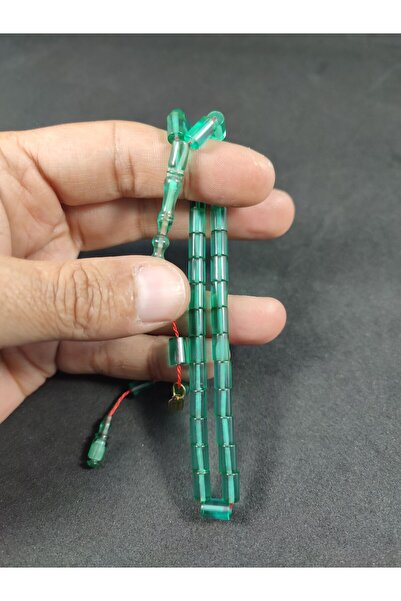 İskeçe Exclusive Mehmet Mercan Masterpiece, Wrist-Length (Small Size) Arrow-Shaped Cutting Dice Amber, Certified 8714