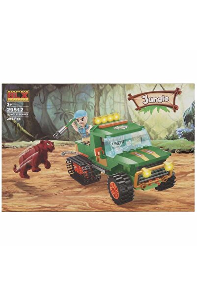 Sunman Sun-Rst-Blx-Jungle Set 2Fgr 204Pcs