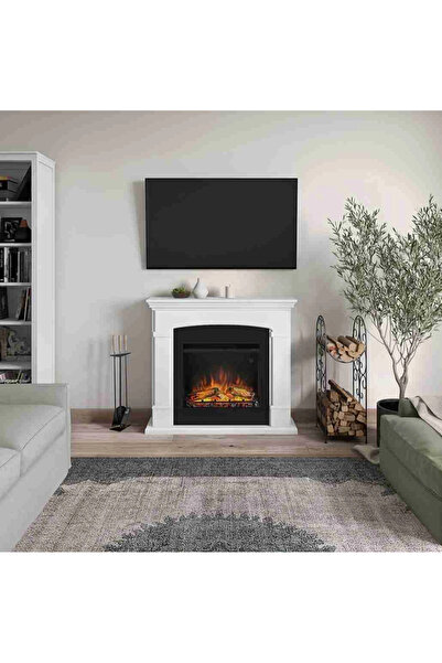 tagu Helmi Pure White electric fireplace