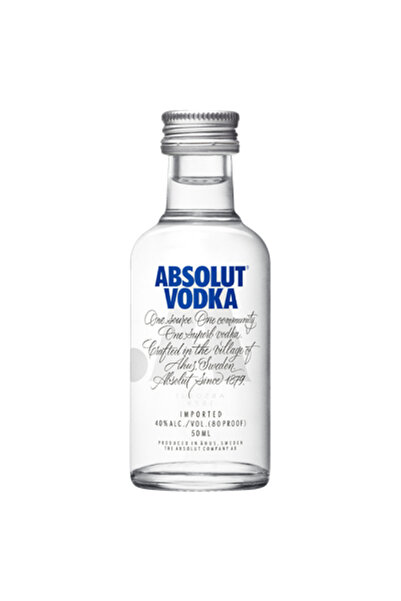 Absolut , BLUE 40° , 0.05L x 12 BUCATI