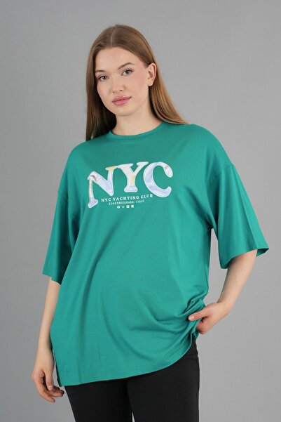 ALEXANDERGARDI تي شيرت بأكمام قصيرة مطبوع برقبة دائرية واسعة