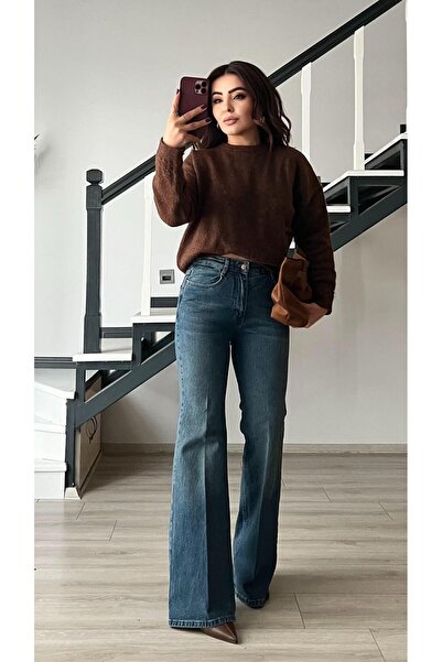 Oslove Blue Flared Jean