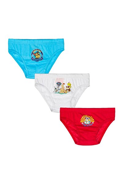 PAW PATROL Set of 3 pairs of boys' underwear Flag
